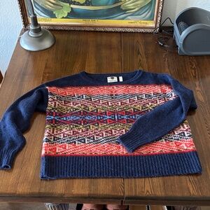 Luxurious Glenda Bailey x Peruvian Connection Baby Alpaca Sweater